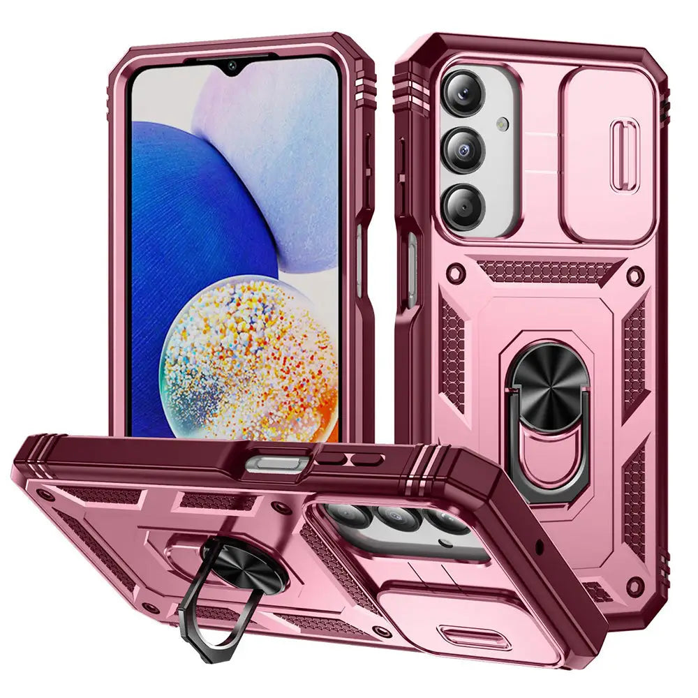 Samsung Galaxy A26 5G / A17 5G Armor suojakuori Ruusukulta