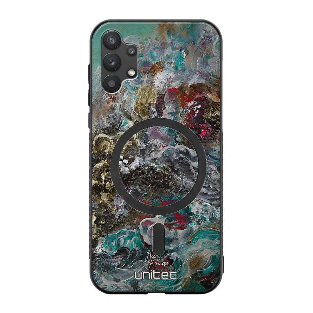 Samsung Galaxy A32 modern art suojakuoret - Heart Knows - Noora Kämppi