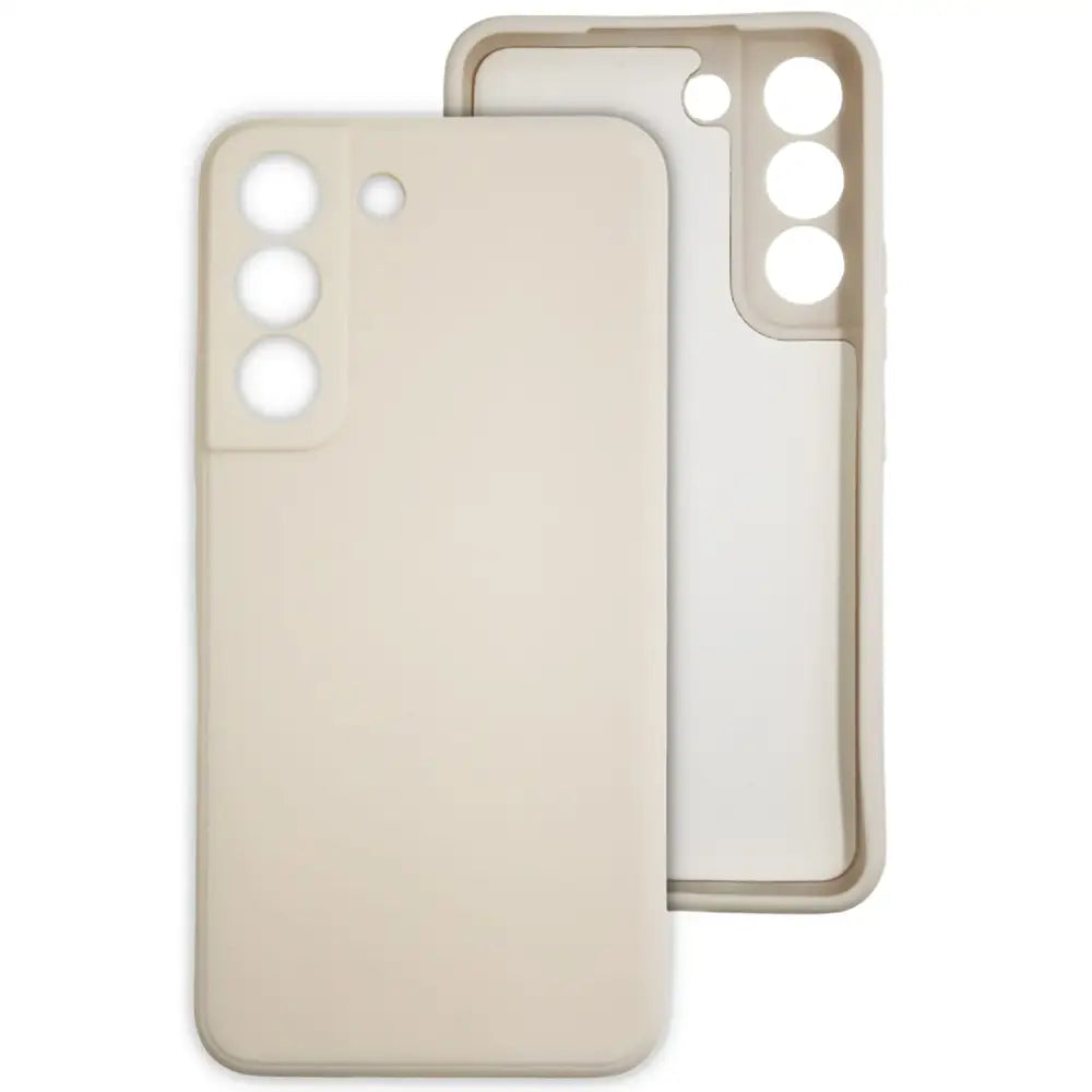 Samsung Galaxy A33 5G Silikonikuori - Kermanvalkoinen