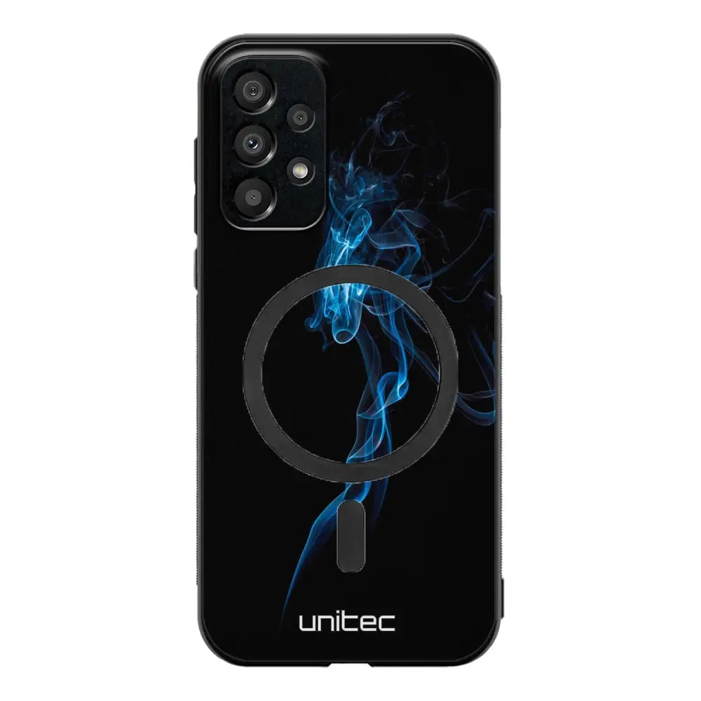 Samsung Galaxy A33 suojakuoret - Blue Smoke On Black