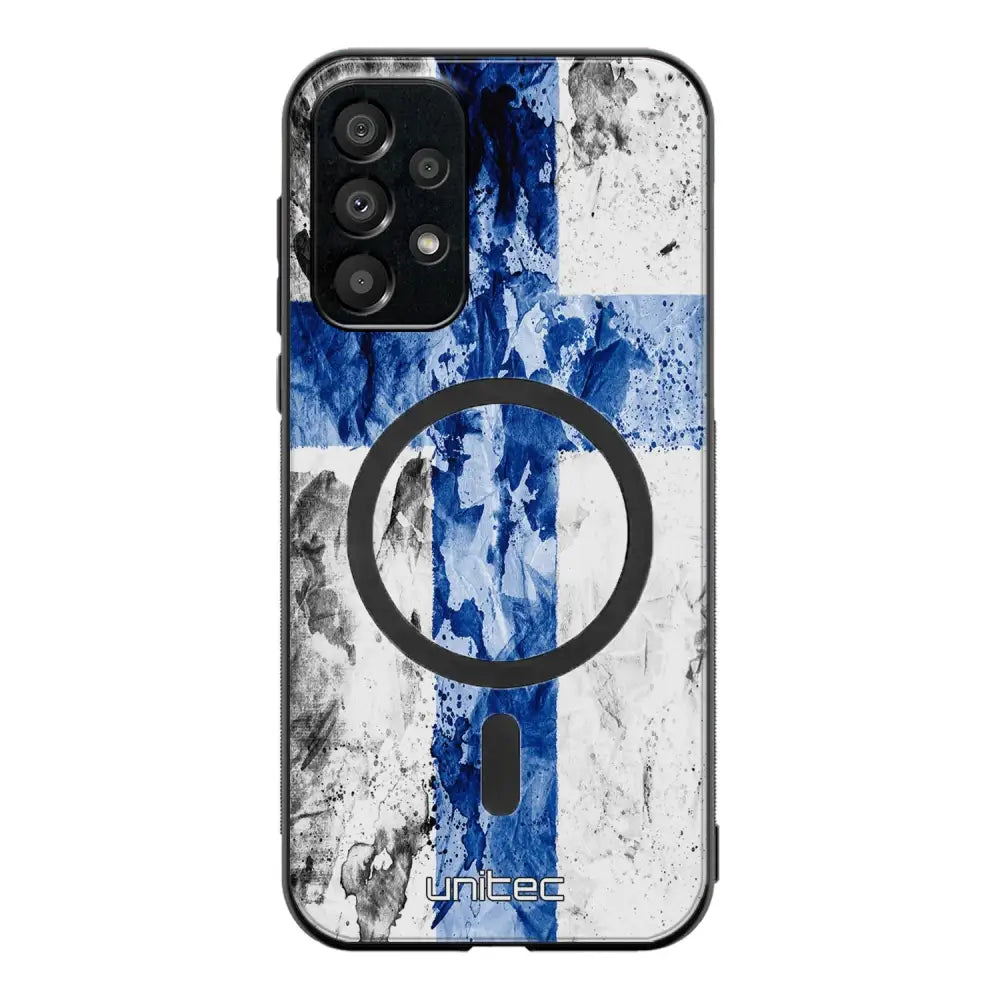 Samsung Galaxy A33 suojakuoret - Painted Finnish Flag
