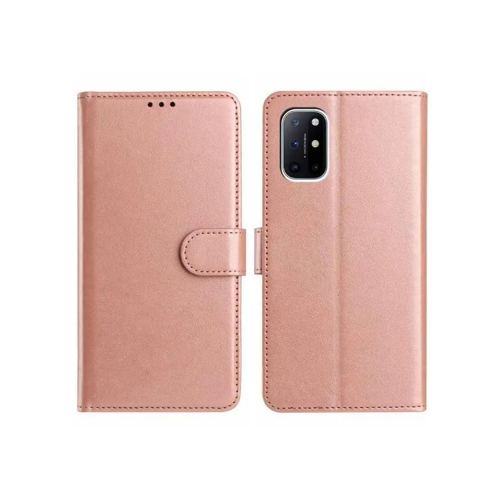 Samsung Galaxy A34 5G Lompakko Suojakuori - Ruusukulta