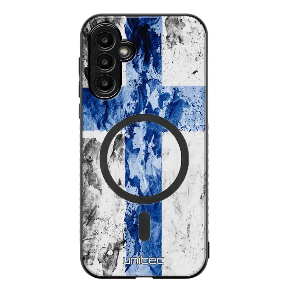 Samsung Galaxy A35 suojakuoret - Painted Finnish Flag