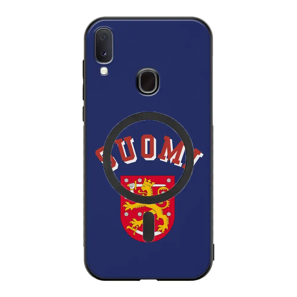 Samsung Galaxy A40 jääkiekko suojakuoret - Leijonat Suomi