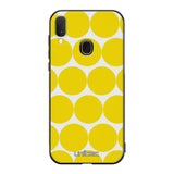 Samsung Galaxy A40 pallo suojakuoret - Keltainen Pallo - Ei