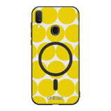 Samsung Galaxy A40 pallo suojakuoret - Keltainen Pallo