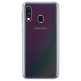 Samsung Galaxy A40 Silikonikuori - Läpinäkyvä