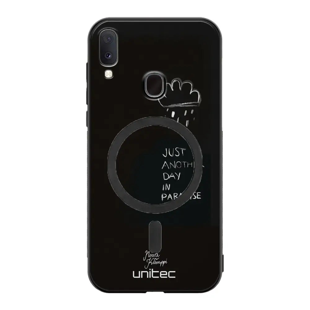 Samsung Galaxy A40 surrealistic sadness suojakuoret - Just Another Day - Noora Kämppi