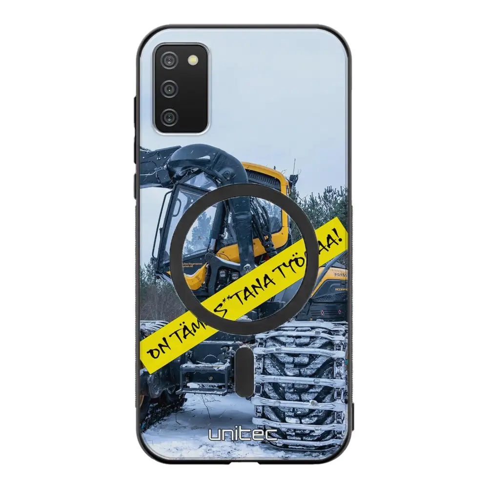 Samsung Galaxy A41 meemi suojakuoret - Työmaa