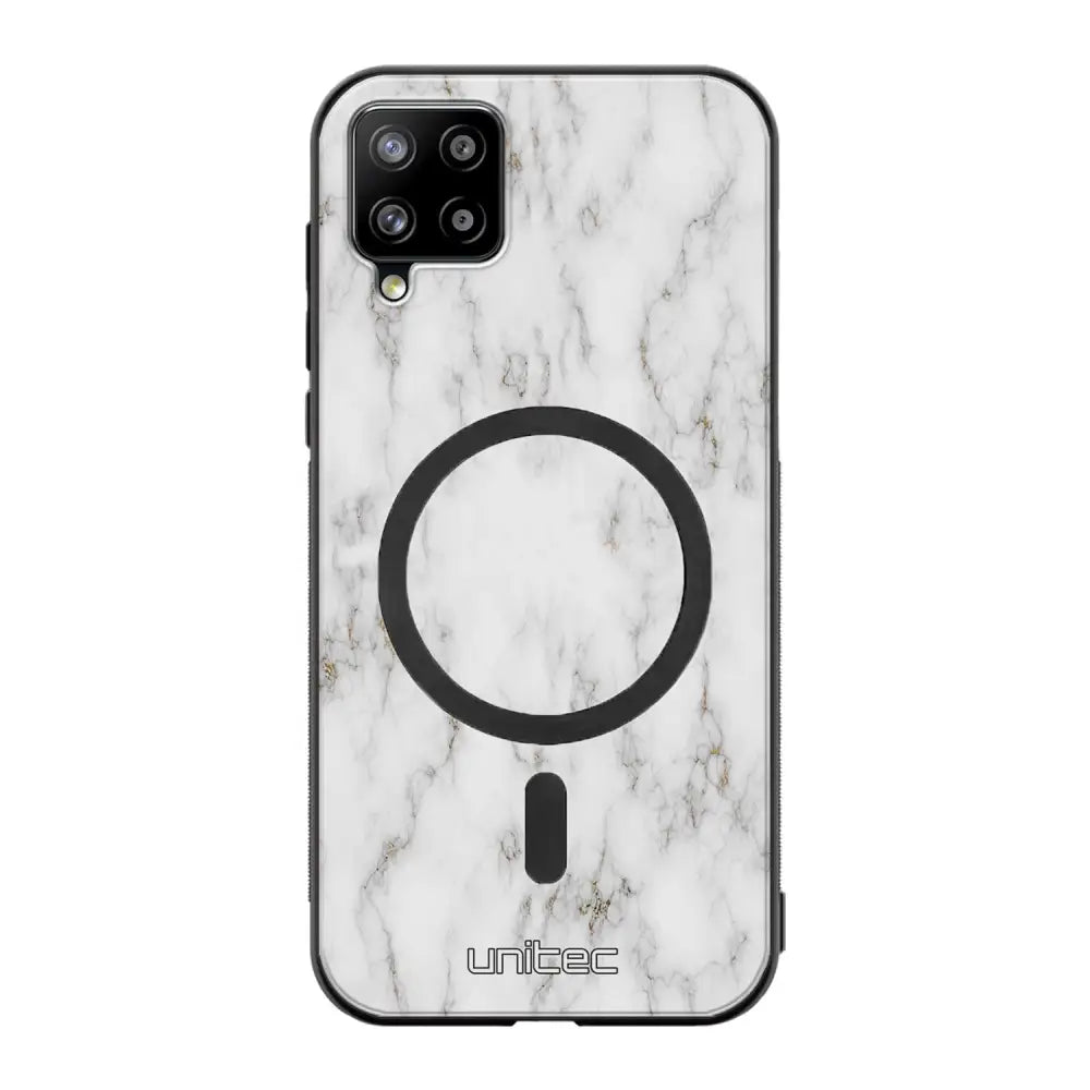 Samsung Galaxy A42 marmori suojakuoret - White Marble