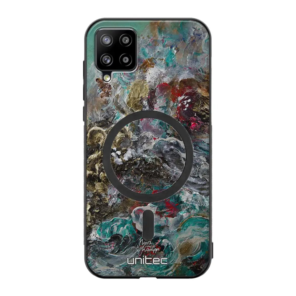 Samsung Galaxy A42 modern art suojakuoret - Heart Knows - Noora Kämppi