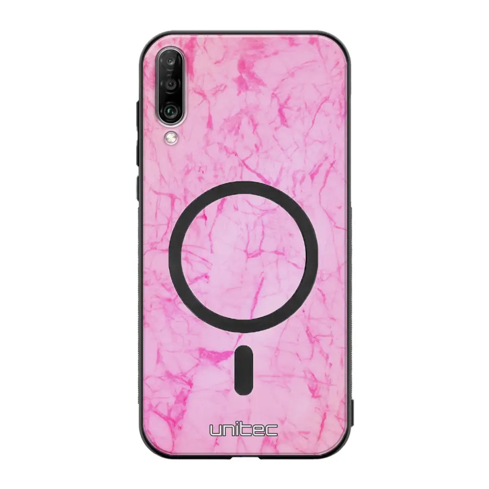 Samsung Galaxy A50 marmori suojakuoret - Light Pink Marble