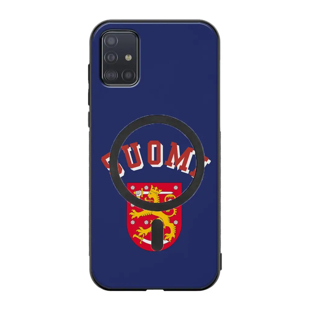 Samsung Galaxy A51 4G jääkiekko suojakuoret - Leijonat Suomi