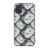 Samsung Galaxy A51 4G kissa suojakuoret - Kittens - Ei