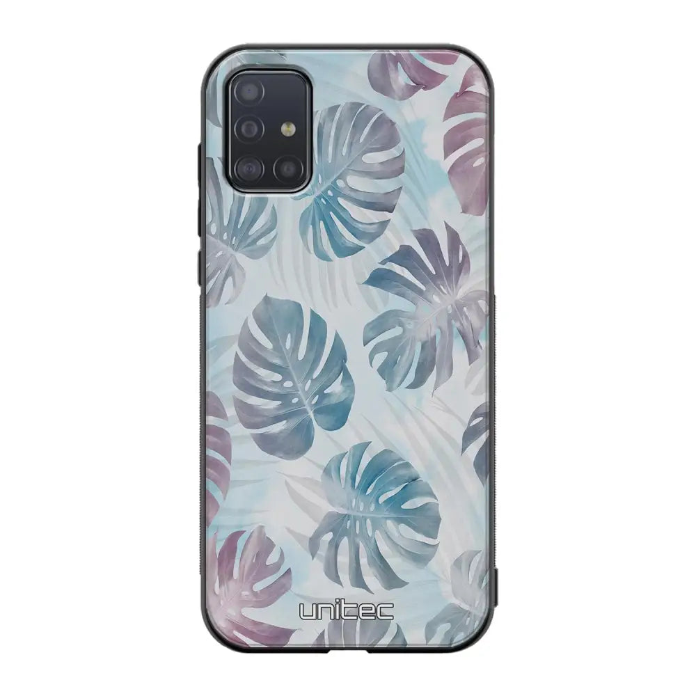 Samsung Galaxy A51 4G kukka suojakuoret - Monstera Texture - Ei