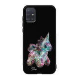 Samsung Galaxy A51 4G unicorn suojakuoret - Musta - Noora Kämppi - Ei