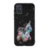 Samsung Galaxy A51 4G unicorn suojakuoret - Valkoinen - Noora Kämppi - Ei