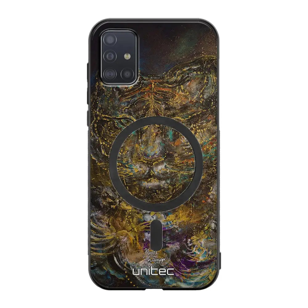 Samsung Galaxy A51 5G animal kingdom suojakuoret - Fearless - Noora Kämppi