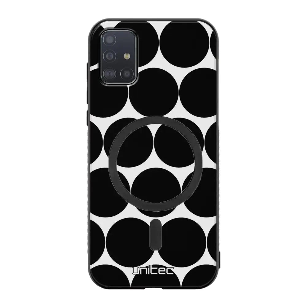 Samsung Galaxy A51 5G pallo suojakuoret - Musta Pallo