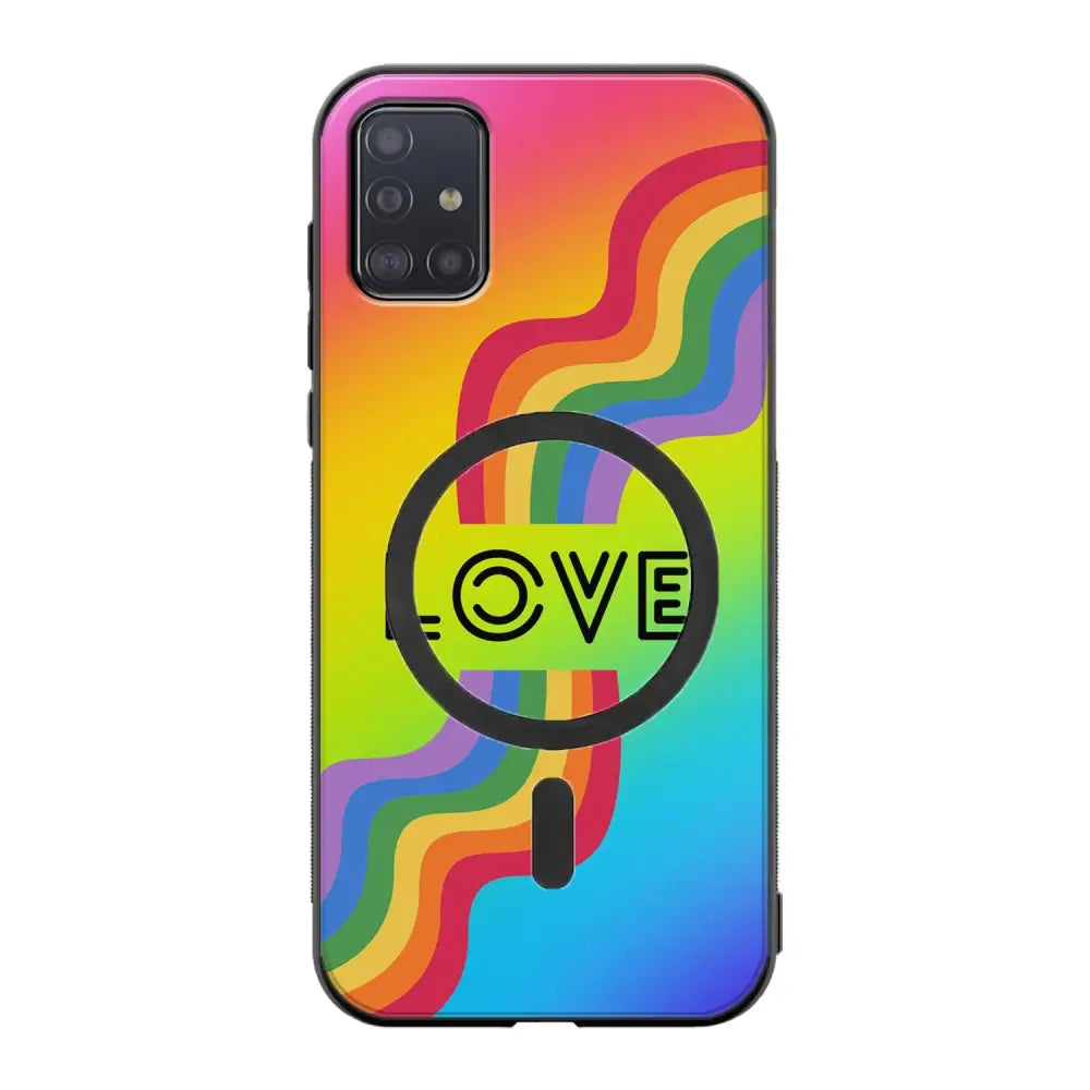 Samsung Galaxy A51 5G pride suojakuoret - Love