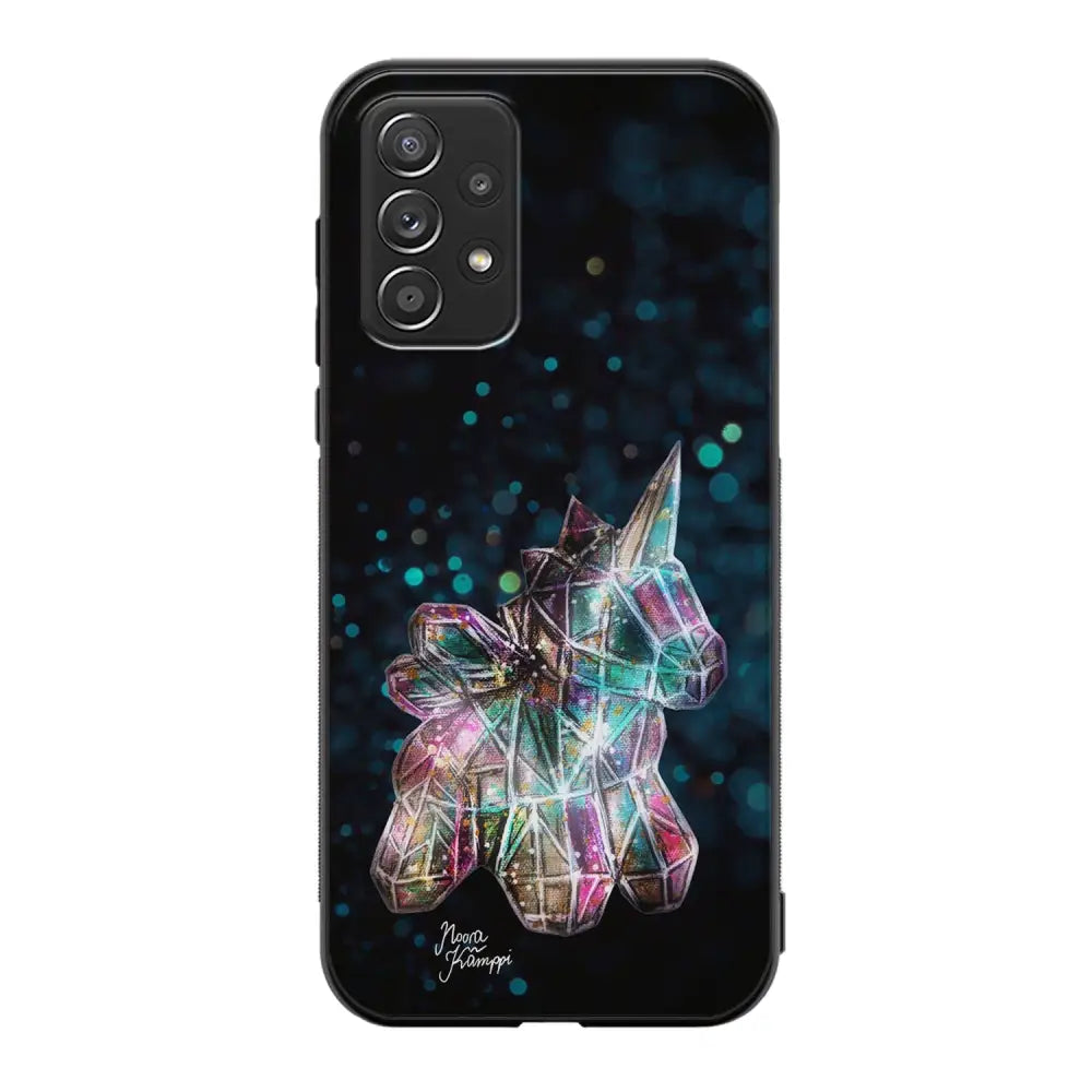 Samsung Galaxy A52 4G unicorn suojakuoret - Sininen - Noora Kämppi - Ei