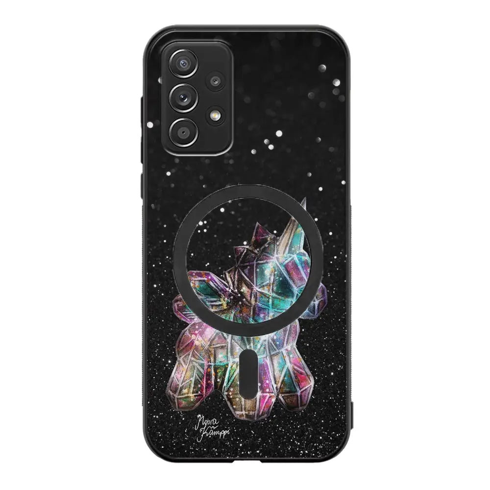 Samsung Galaxy A52 5G unicorn suojakuoret - Valkoinen - Noora Kämppi