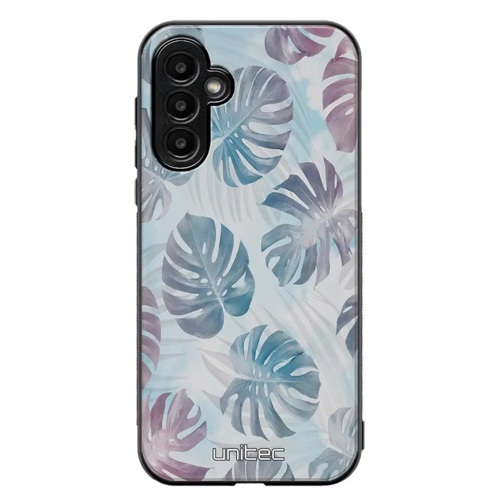 Samsung Galaxy A54 kukka suojakuoret - Monstera Texture - Ei