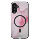 Samsung Galaxy A54 marmori suojakuoret - Pink Pok Rie