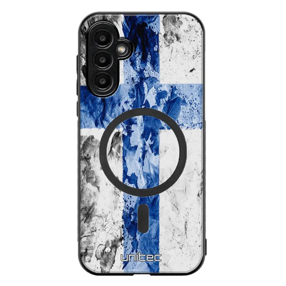 Samsung Galaxy A54 suojakuoret - Painted Finnish Flag