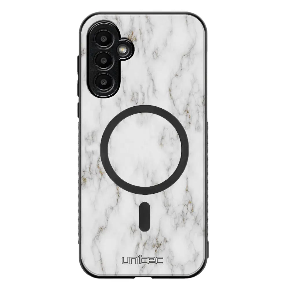 Samsung Galaxy A55 marmori suojakuoret - White Marble