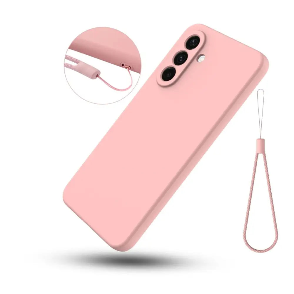 Samsung Galaxy A56 Silikoni suojakuori - Vaaleanpunainen