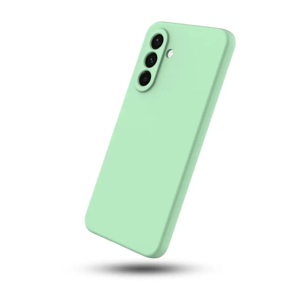 Samsung Galaxy A56 Silikoni suojakuori - Vihreä