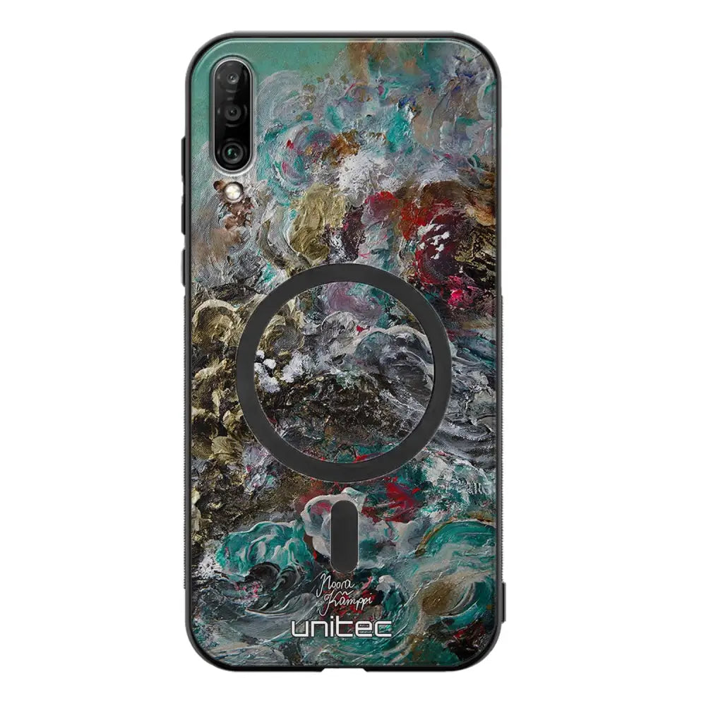 Samsung Galaxy A70 modern art suojakuoret - Heart Knows - Noora Kämppi