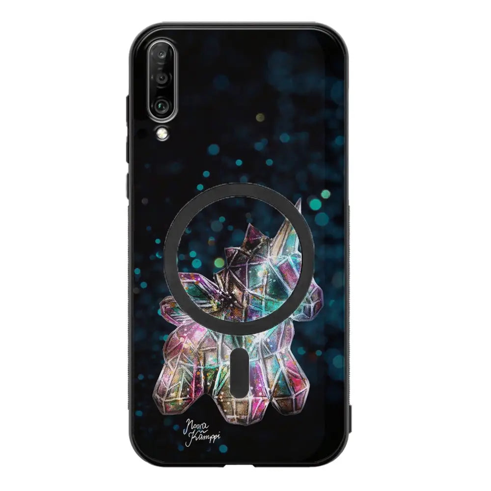 Samsung Galaxy A70 unicorn suojakuoret - Sininen - Noora Kämppi