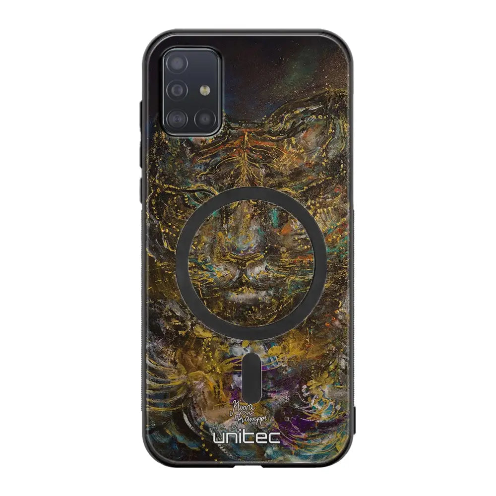 Samsung Galaxy A71 animal kingdom suojakuoret - Fearless - Noora Kämppi