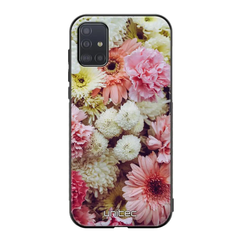 Samsung Galaxy A71 kukka suojakuoret - Kukka - Ei