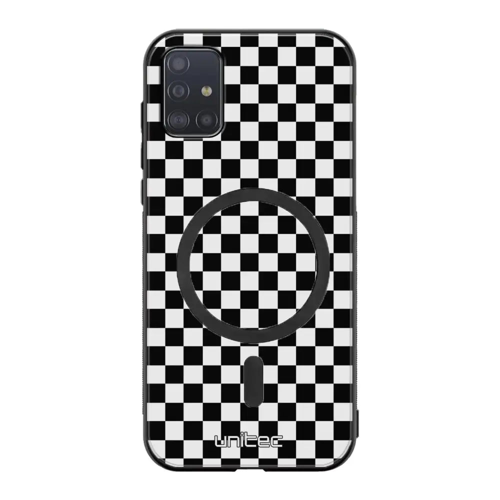 Samsung Galaxy A71 suojakuoret - Black And White