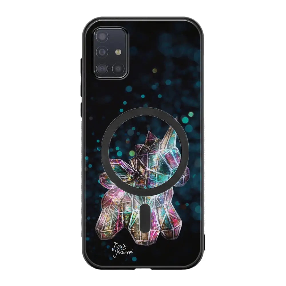 Samsung Galaxy A71 unicorn suojakuoret - Sininen - Noora Kämppi