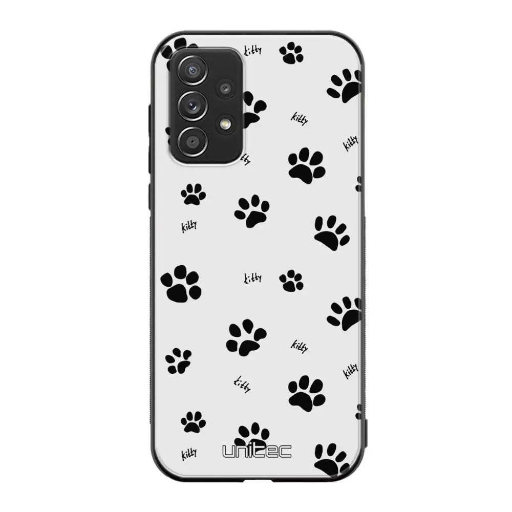 Samsung Galaxy A72 kissa suojakuoret - Cat Paws - Ei