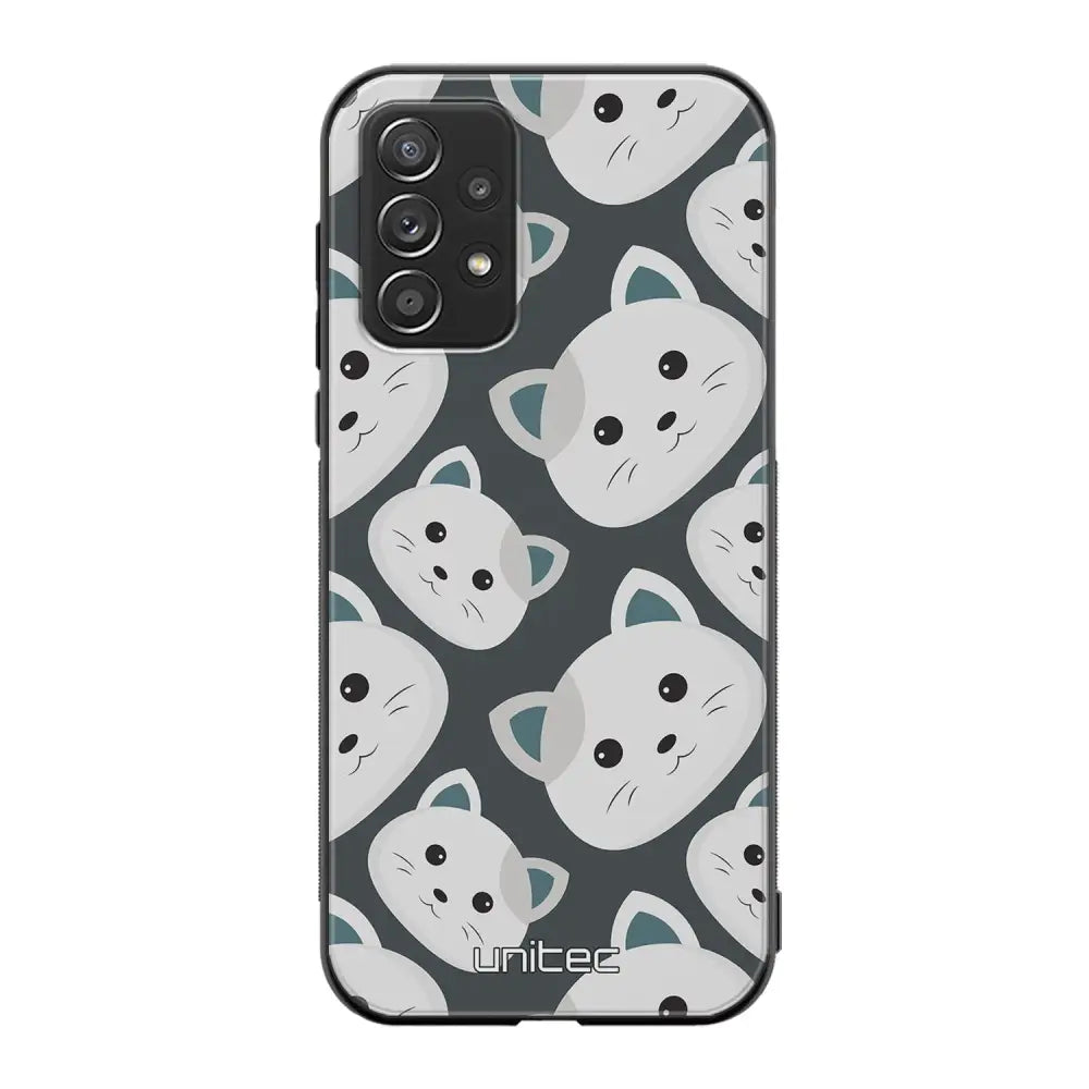 Samsung Galaxy A72 kissa suojakuoret - Kittens - Ei
