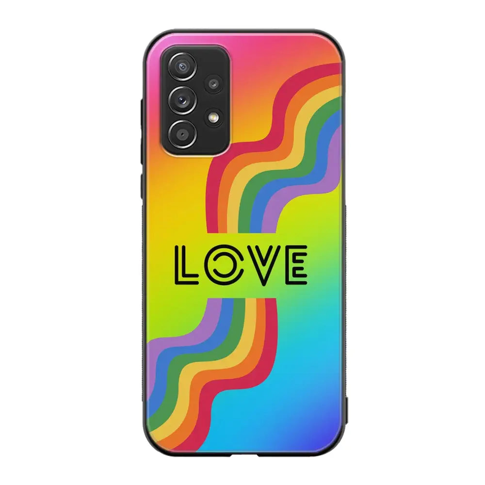 Samsung Galaxy A72 pride suojakuoret - Love - Ei