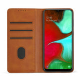 Samsung Galaxy A72 Unitec Lompakko Suojakotelo Ruskea