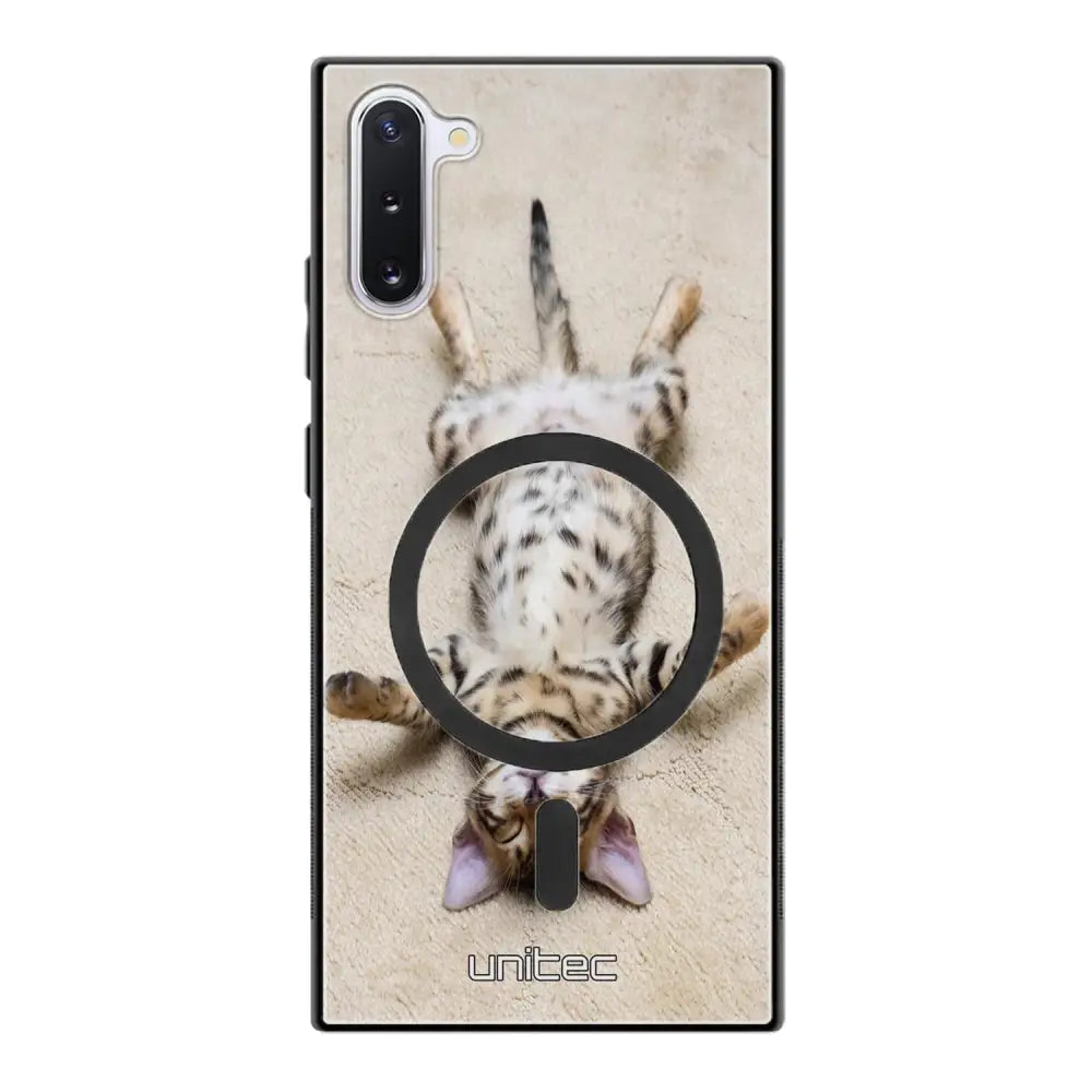 Samsung Galaxy Note 10 kissa suojakuoret - Relaxing Cat