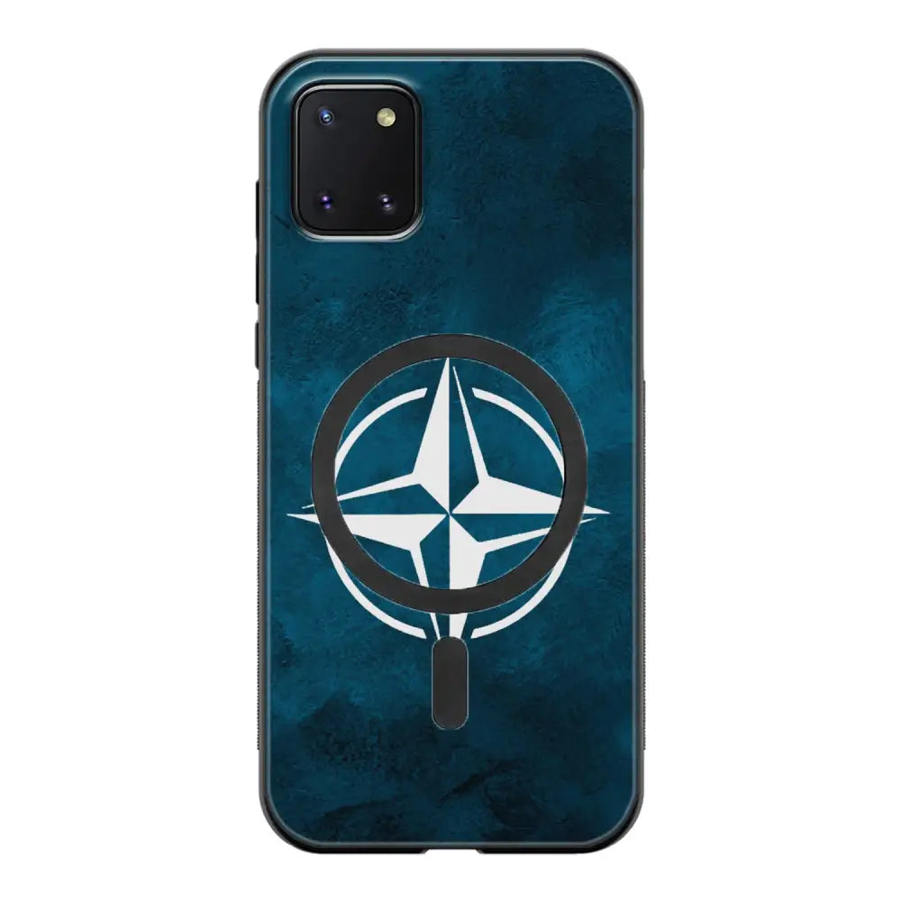 Samsung Galaxy Note 10 Lite unicorn suojakuoret - Sininen - Noora Kämppi