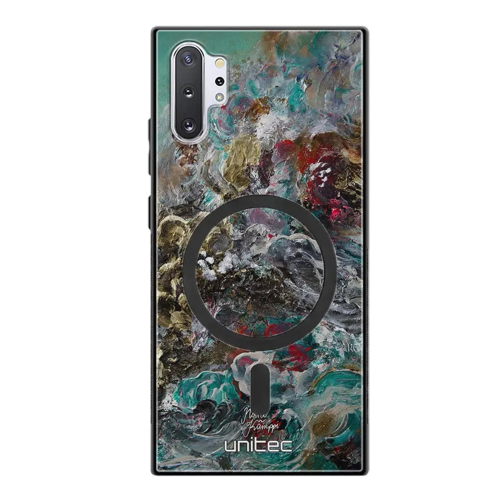 Samsung Galaxy Note 10 Plus modern art suojakuoret - Heart Knows - Noora Kämppi