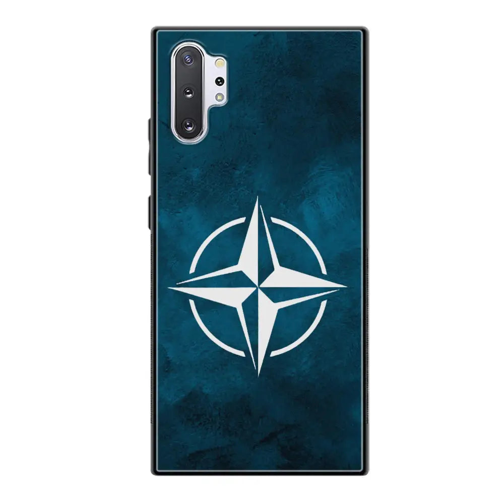 Samsung Galaxy Note 10 Plus unicorn suojakuoret - Sininen - Noora Kämppi