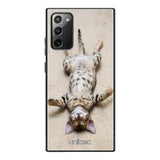 Samsung Galaxy Note 20 kissa suojakuoret - Relaxing Cat - Ei