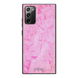 Samsung Galaxy Note 20 marmori suojakuoret - Light Pink Marble - Ei