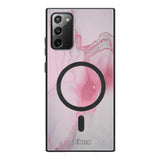 Samsung Galaxy Note 20 marmori suojakuoret - Pink Pok Rie