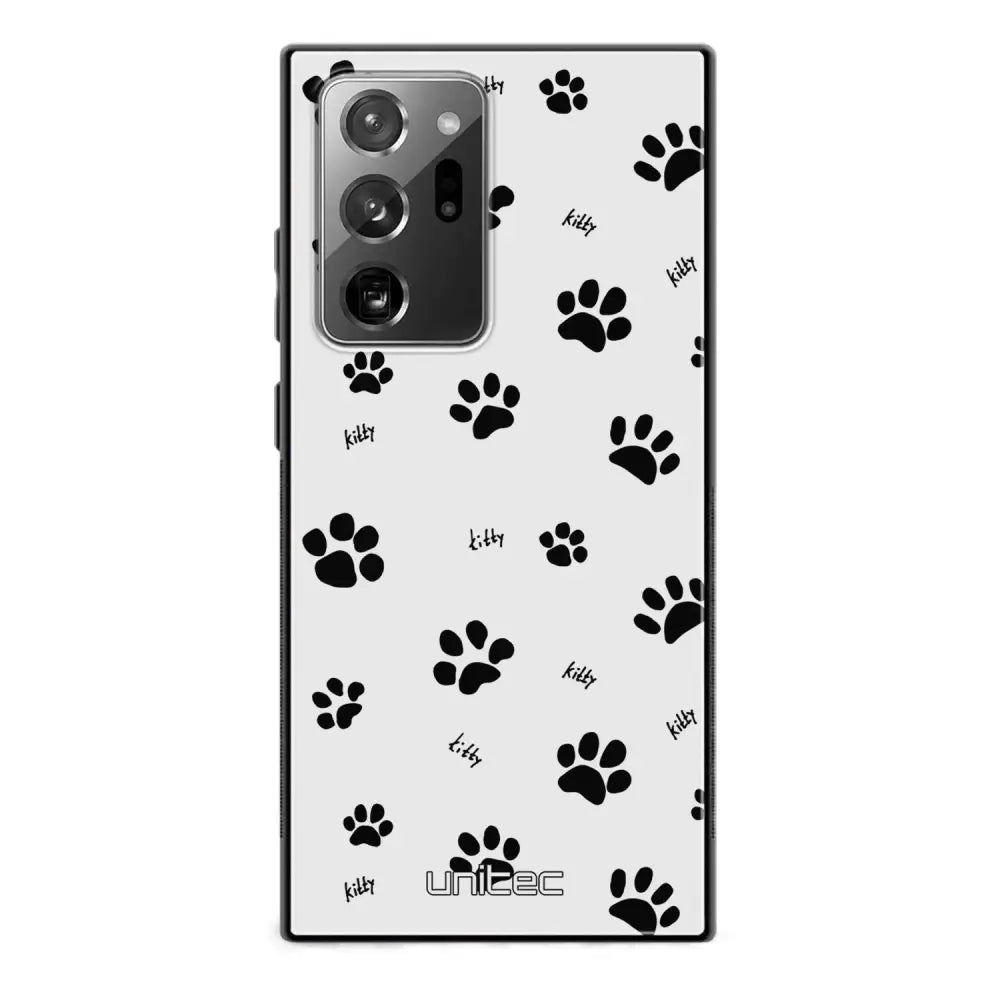 Samsung Galaxy Note 20 Ultra kissa suojakuoret - Cat Paws - Ei